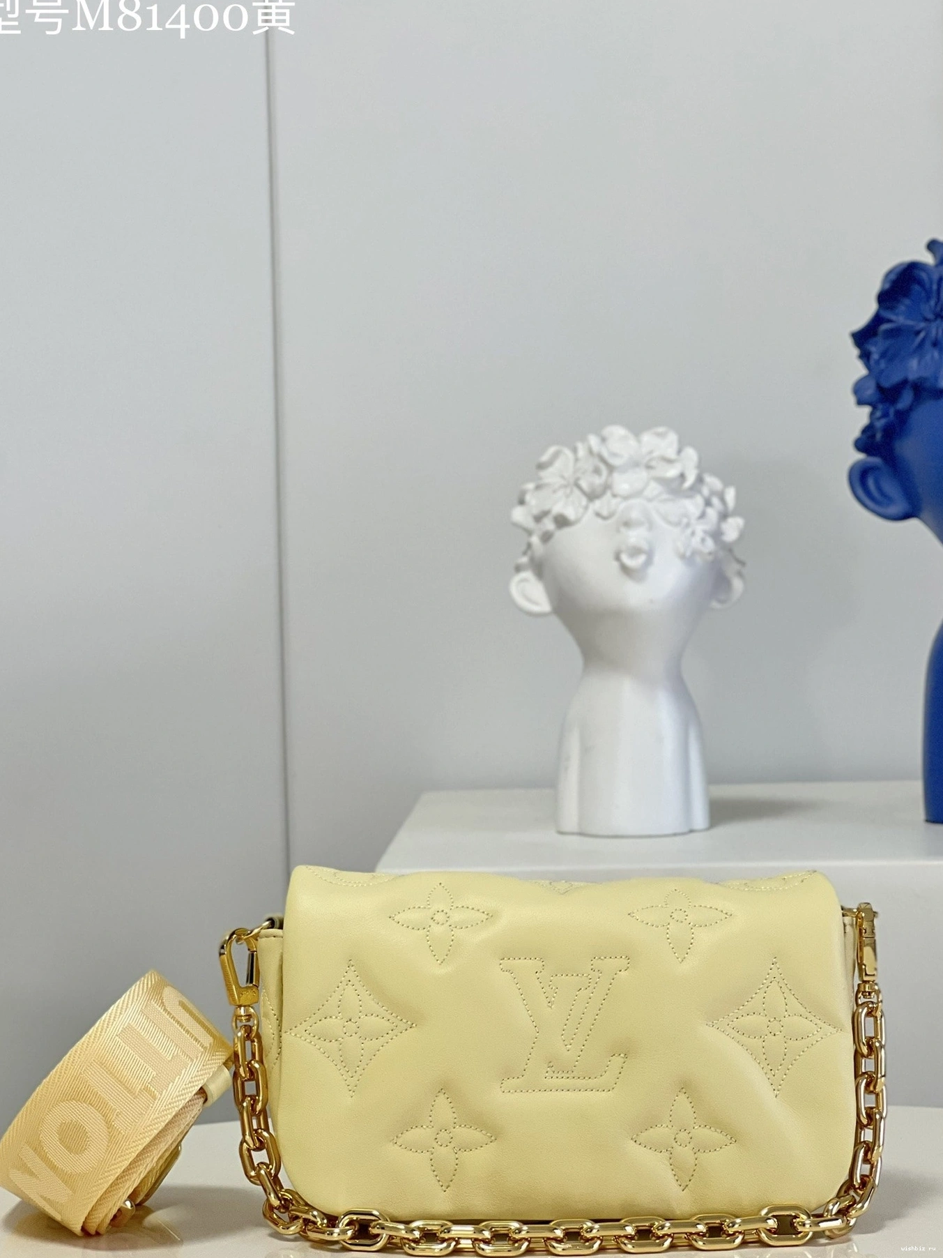 WIS LOUIS VUITTON STRAP WALLET ON BUBBLEGRAM 1106